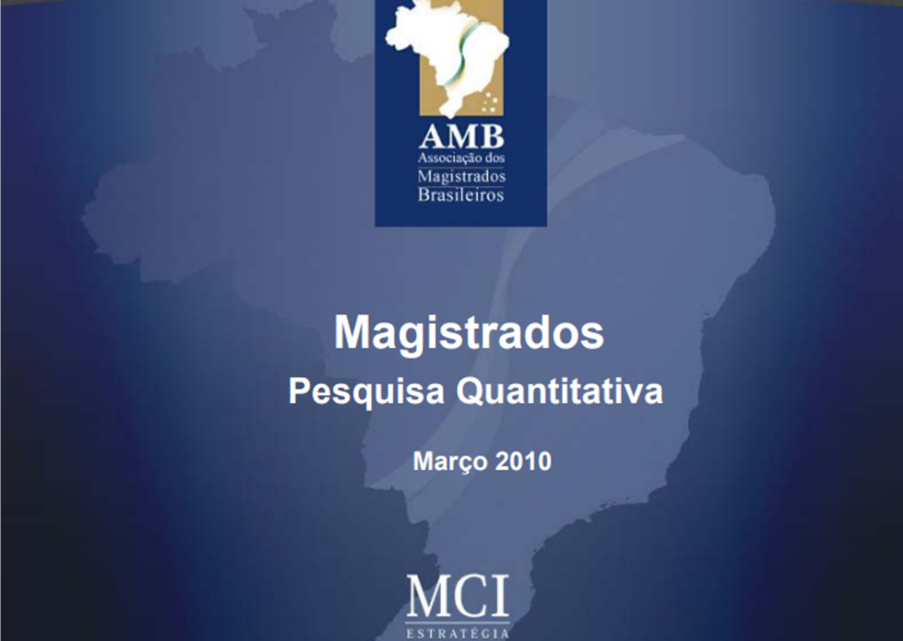Pesquisas Conclu das CPJ Pesquisas conclu das cpj